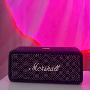 Marshall Emberton Black Bluetooth Speaker